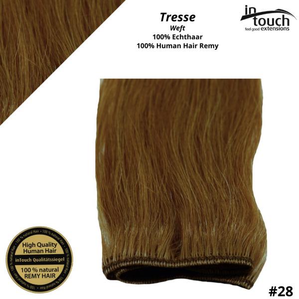 Tressen-Extensions 45cm Farbe 28